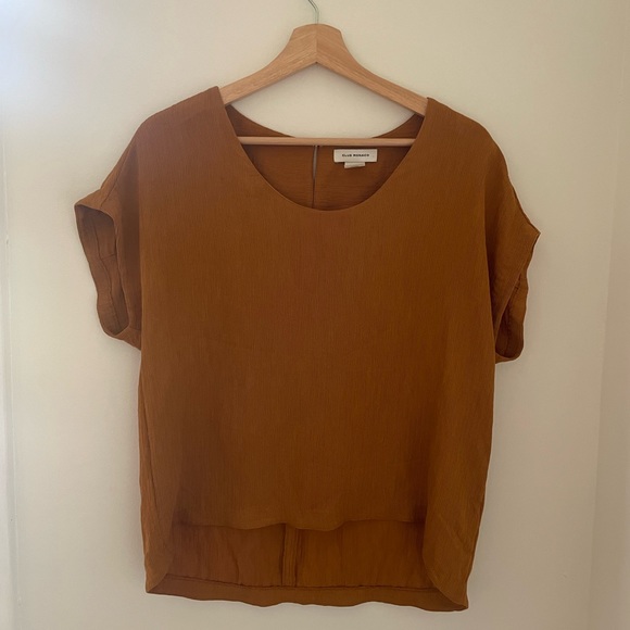 Club Monaco Textured Scoop Neck Top - XS - Picture 8 of 8